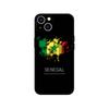 Black Tpu Case For OPPO A16 A16S A55 A94 F17 F19 Pro Reno 4 5 Lite 6 4G 5G senegal flag