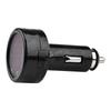 8V 36V Digital DC Voltage Car Voltmeter Thermometer Cigarette Lighter Style 2 In 1 Battery Monitor Voltage Temperature Meter
