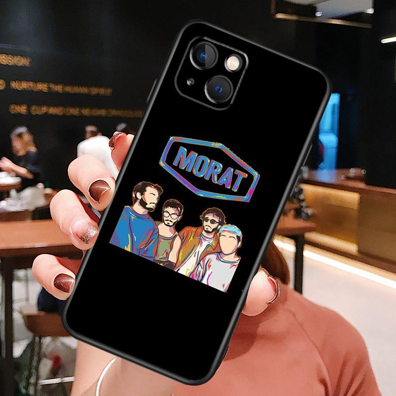 Morat Band Phone Case For iPhone XR X XS Max 11 12 13 14 15 16 Pro Max Plus Back Cover