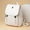 Soft Leather Large-capacity Women's Backpack, Simple and Versatile Backpack