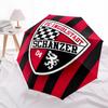 FC Ingolstadt, Schanzer Automatic Opening and Closing, 8 Rib Structure Portable Umbrella, Suitable for Men and Women In All Seasons  Perfect