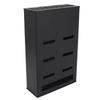 Wall Mounted Knives Block Space Aluminum Wall Hanging Knives Rack Multipurpose Knives Slot Holder Fo