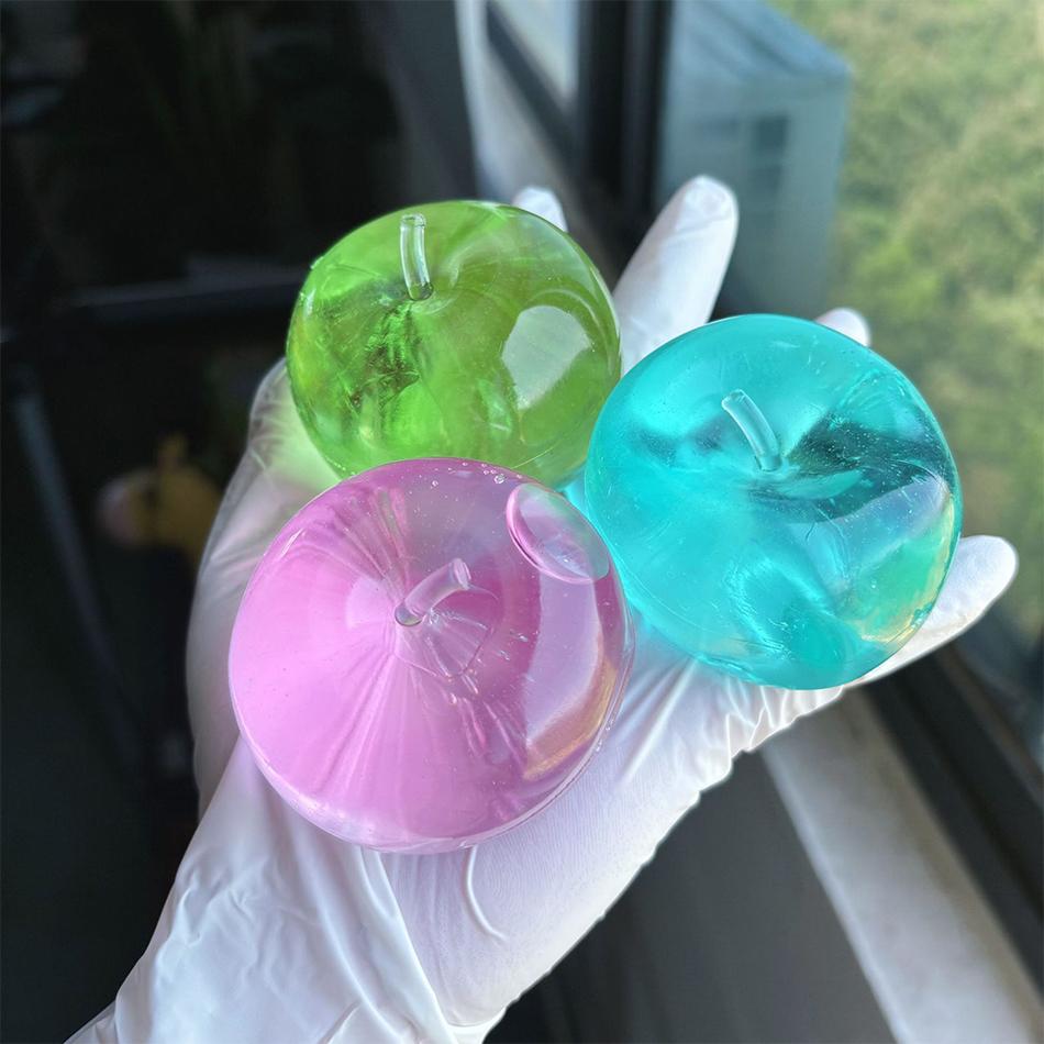 Stress Relief Toy Squishy Fruit Series Ball Slow Rebound Decompression Fidget Toy Anxiety Relief Desk Toy Gift