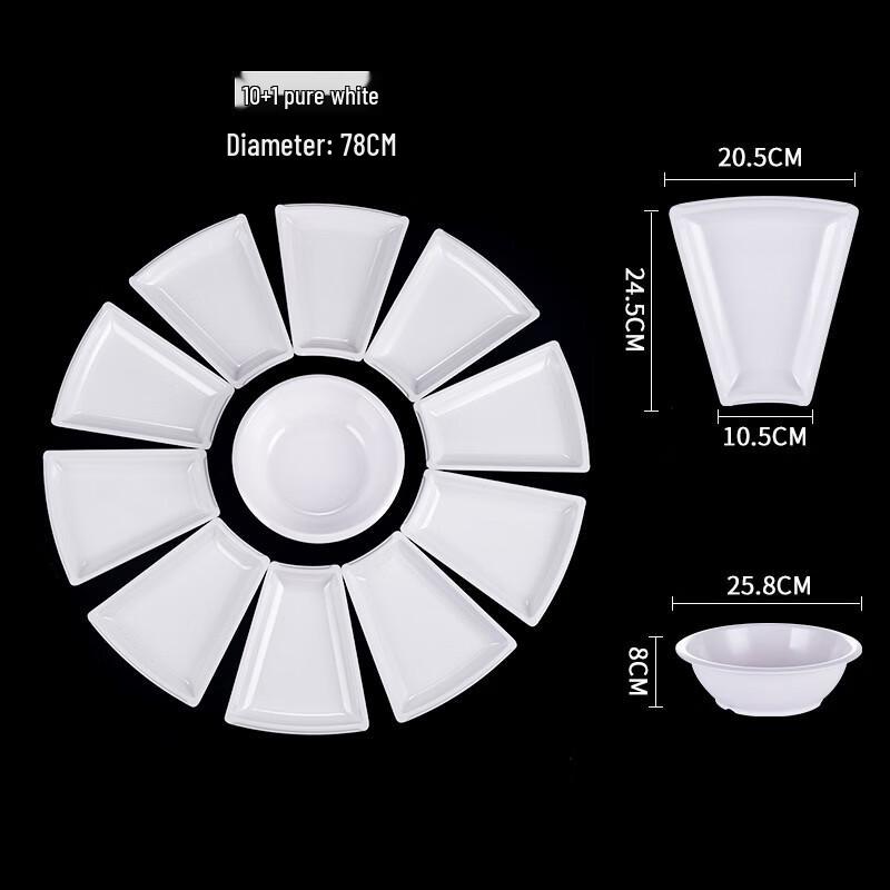 Chinese Style Melamine Dinnerware Set