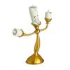 Beauty and the Beast Lumière LED Table Lamp, Alarm Clock, and Cogsworth Ornament