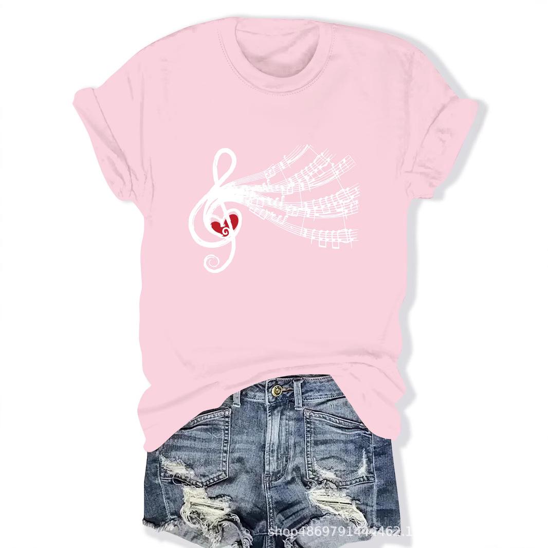 

Women s Cross-Border Round Neck Fashion T-Shirt Small