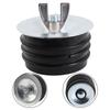 Threaded Sewer Cleanout Cap with Expansion Pipe Suitable for Various Drain Pipes and Pool Return Tubes Provides Secure Seal