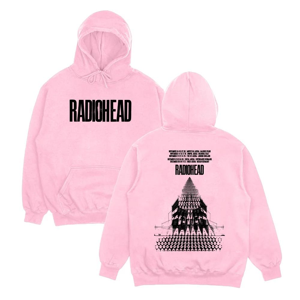 Rock Band Radiohead Hoodies Radiohead Return To The Road Europatournee Sweatshirts Hip Hop Oversize Streetwear Unisex Kleidung