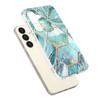 Sky Blue Splicing Marble Odnímatelná spona Lanyard nebo Anti Fall Ring nebo Smooth Design Case pro Samsung iPhone Xiaomi Redmi Oppo Nokia Moto...