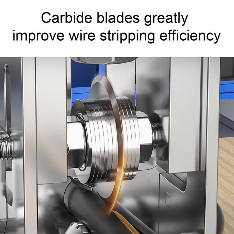 Electric Cable Stripping Machine Electric Manual Copper Wire Stripper Machine Multifunctional Adjustable Tool Electricians And