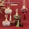 Traditional Chinese Silk Sachet – Hanging Fragrant Bag with Tassel for Wardrobe, Car & Gift