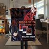1PC Franxx Patterned Flannel Blanket Suitable For All Seasons For Home Decor Warmth And Comfort Gifts Holiday Present