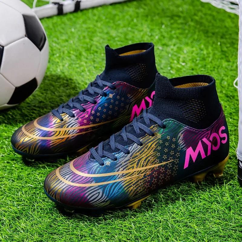 Spedizione Gratuita Scarpe da Calcio per Ragazzi Uomini Bambino Tacchetti da Calcio Scarponi da Calcio Originali Scarpe da Calcio Unisex per Bambini