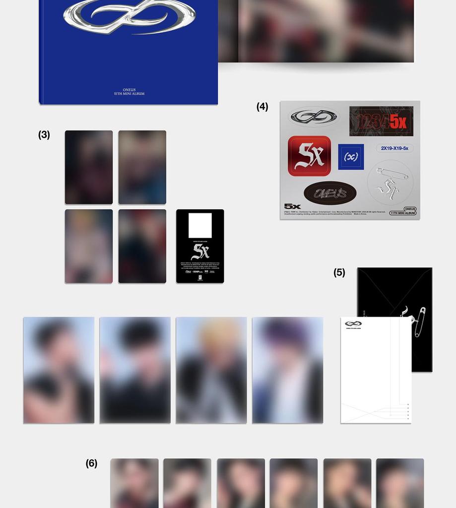 (POCAALBUM / MAIN ver.) ONEUS [5x] 11th Mini Album