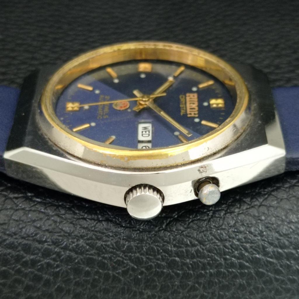 VINTAGE RICOH R31 AUTOMATIC JAPAN MENS ORIGINAL DIAL WATCH A707985-1