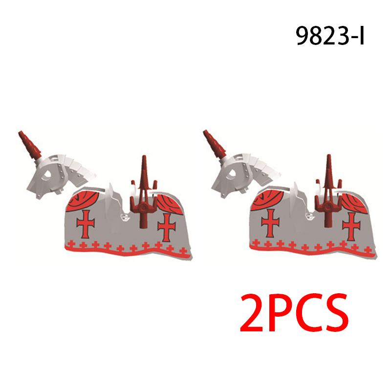 Skeleton Soldier Army King Knight Undead Horse Warrior Bricks Building Block Ringwraith Saddle Roman Soldiers Sword Waffen Toys