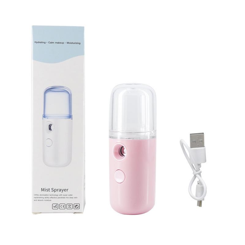 Portable Small Pill Spray Meter Hydrating Beauty Moisturizing Hydrating Meter Facial Beauty Humidifier