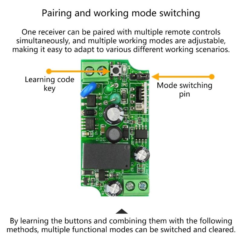 Practical Home ABS Materials 86 Type Light Switches With Stable Signal Portable Accessory for Convenient Daily Use