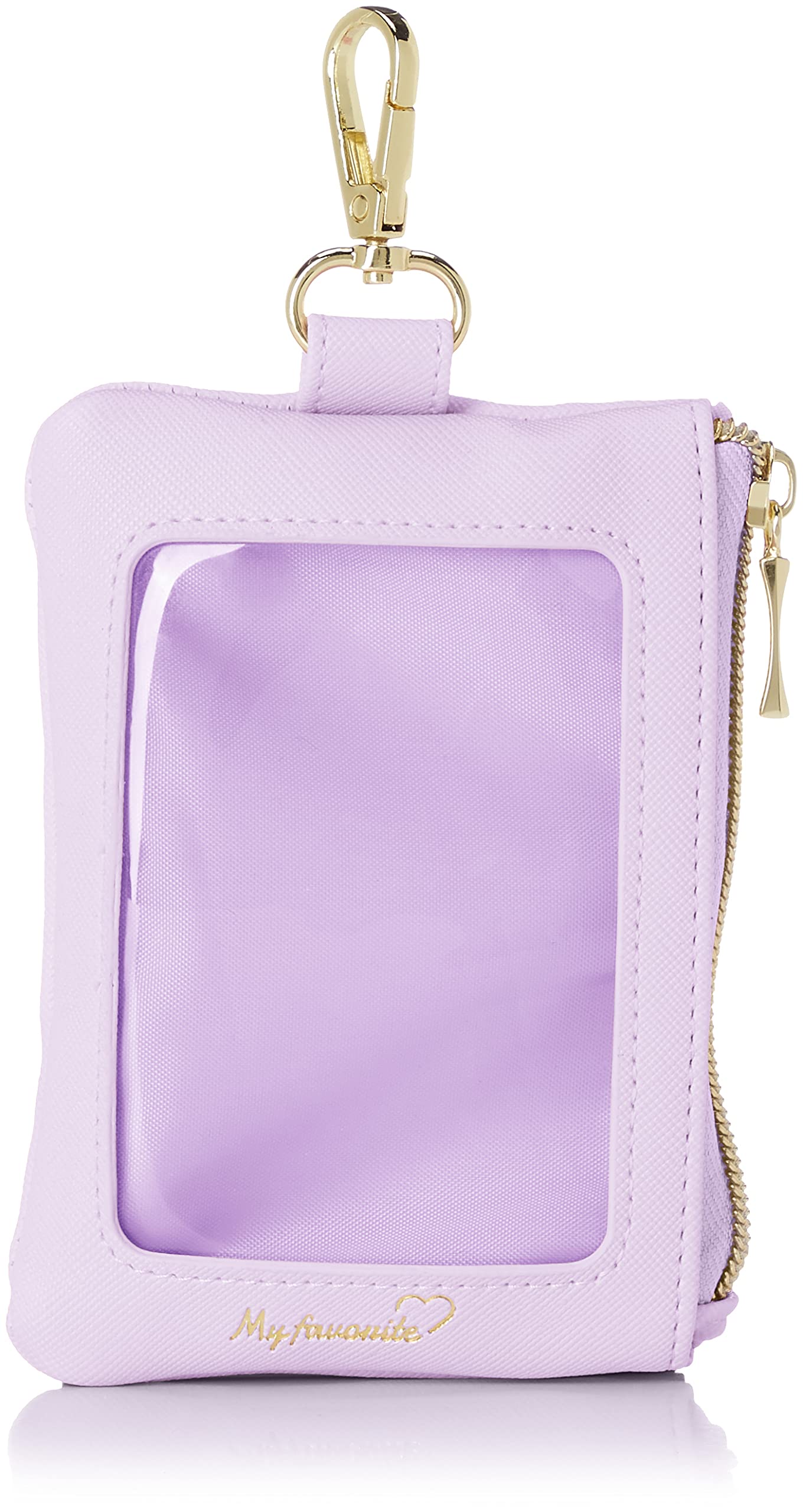 

Pass pouch with clear window
