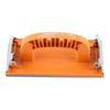 Hand   Sander Bracket Plastic Sandpaper Sheet Holder Manual Hand Sanding Block