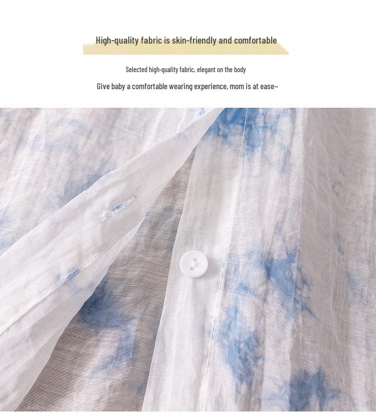 Yunnan Tie-Dye Women's Hooded Sun Protection Long-Sleeve Casual Beach Shirt Jacket