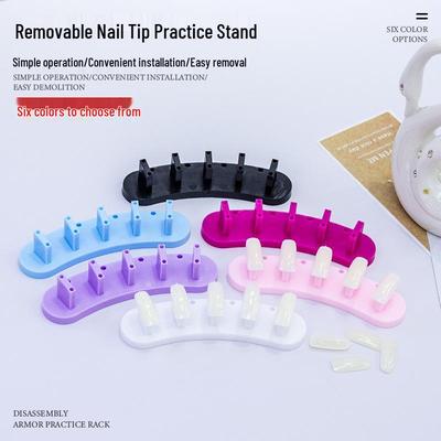Nagelkunst Übungsständer & Ton-Set für Anfänger