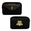 Pencil Case - Harry Potter - Hogwarts - Multi-Pockets - Black and Gold - 19.5 X 13.5 X 5 Cm