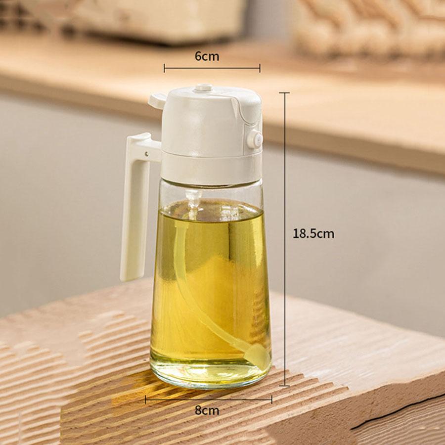 

Диспенсер для оливкового масла, бутылка-диспенсер для одного кухонного масла, бутылка-полировщик для масла, кухонное хранилище для кемпинга, барбекю, выпечки