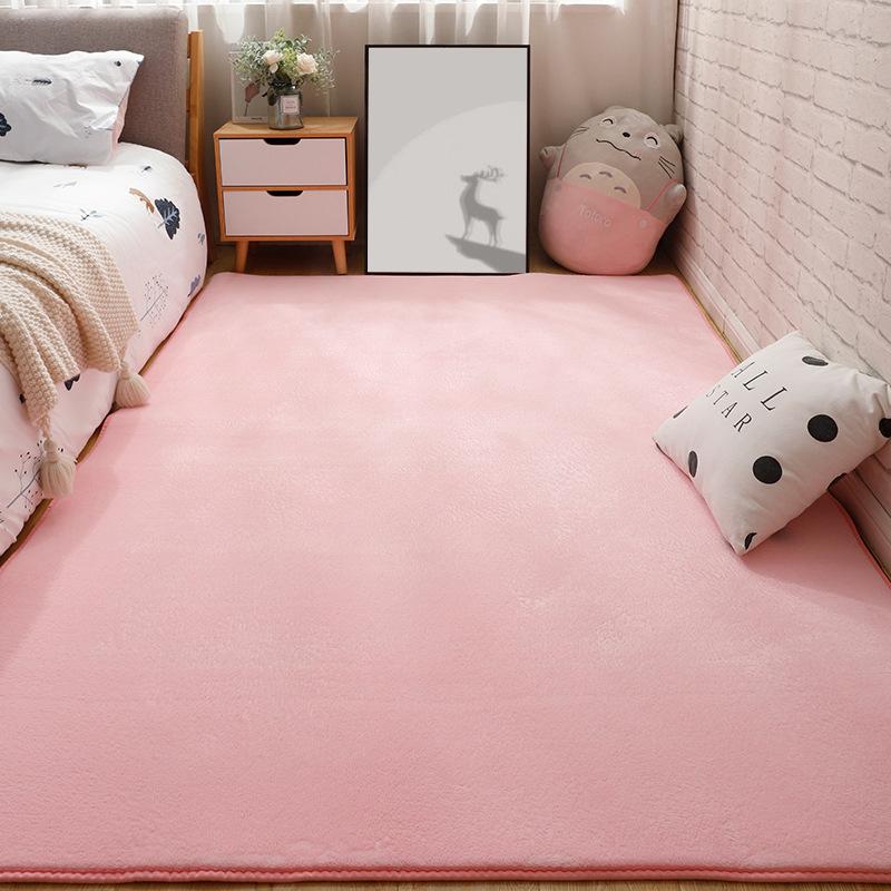 Thicken Carpet For Home Decor Short Plush Large Living Room Rugs Kids Bedroom Bedside Feet Rug Children's Crawl Mats Gray / Blue