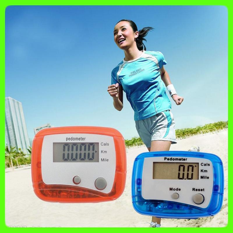 Multi Function Pedometer Step Counter Calorie Counter Distance Tracker Portable Pedometer For Walking Running