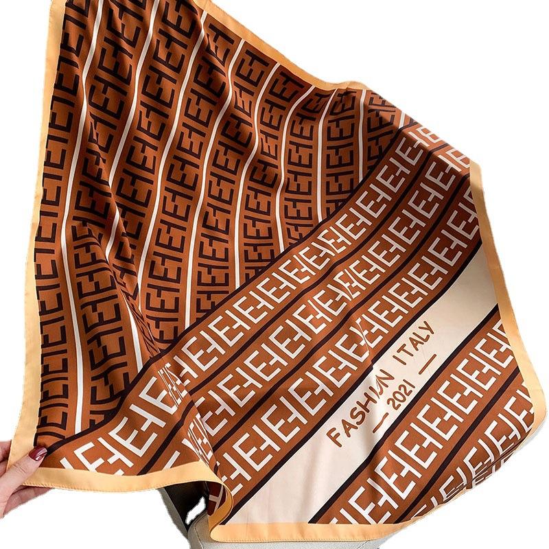 New Korean Version of Twill Large Gauze Scarf with Autumn and Winter Fashion Scarf Shawl Warm Scarf for Women