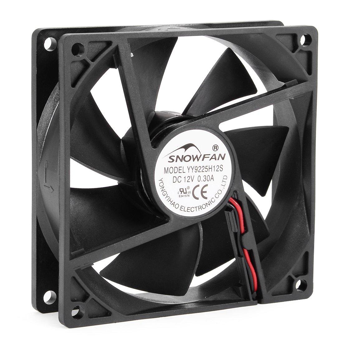 

uxcell Cooling Fan DC 12V 92x92x25mm Electronics Fan PC Cooling Fan 1pc 0.3A
