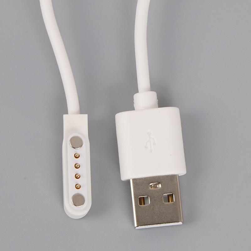 Smart Watch 4Pin 7.62 Magnetic Charging Charger Cable For Kw88 Kw99 Q100 Kw18