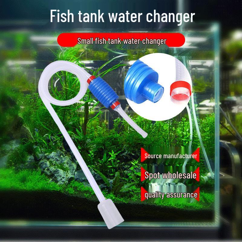 Aquarium Gravel Cleaner & Water Changer Hand-Pumped Siphon Tube