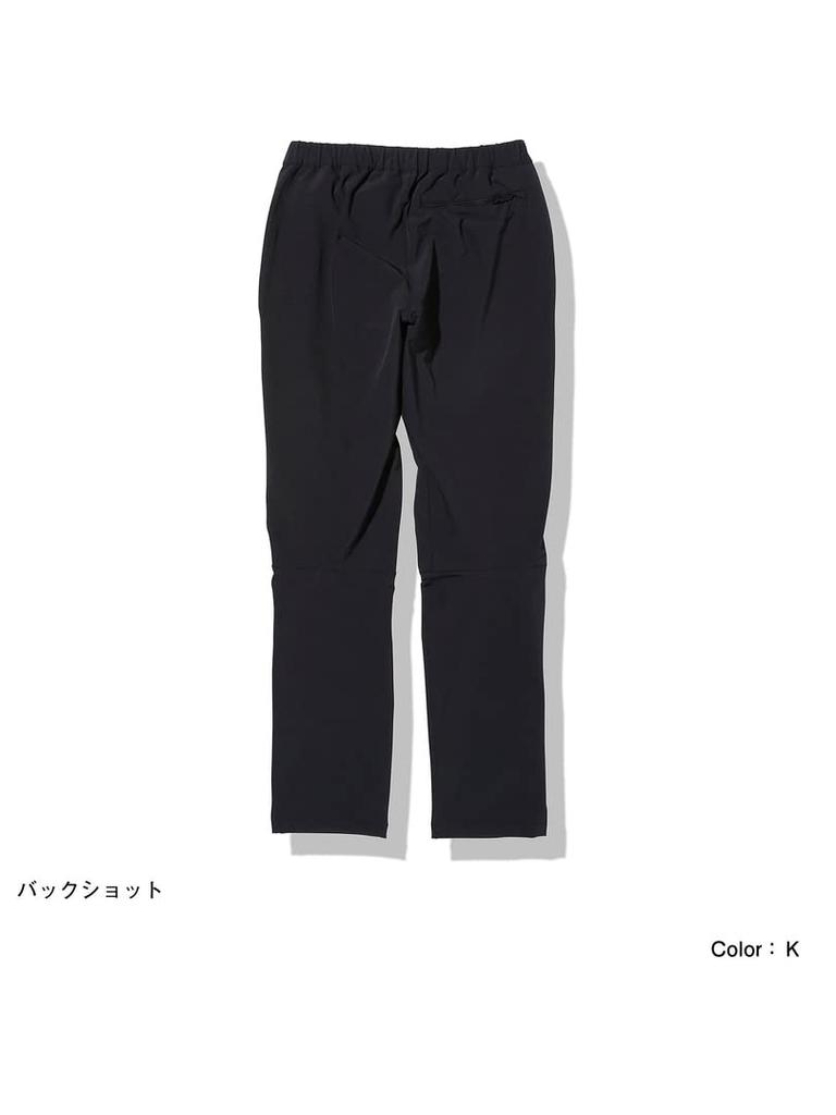 The North Face Alpine Light Size L Women's Pants, Water-Repellent, Stretch, Anti-Static, Black,