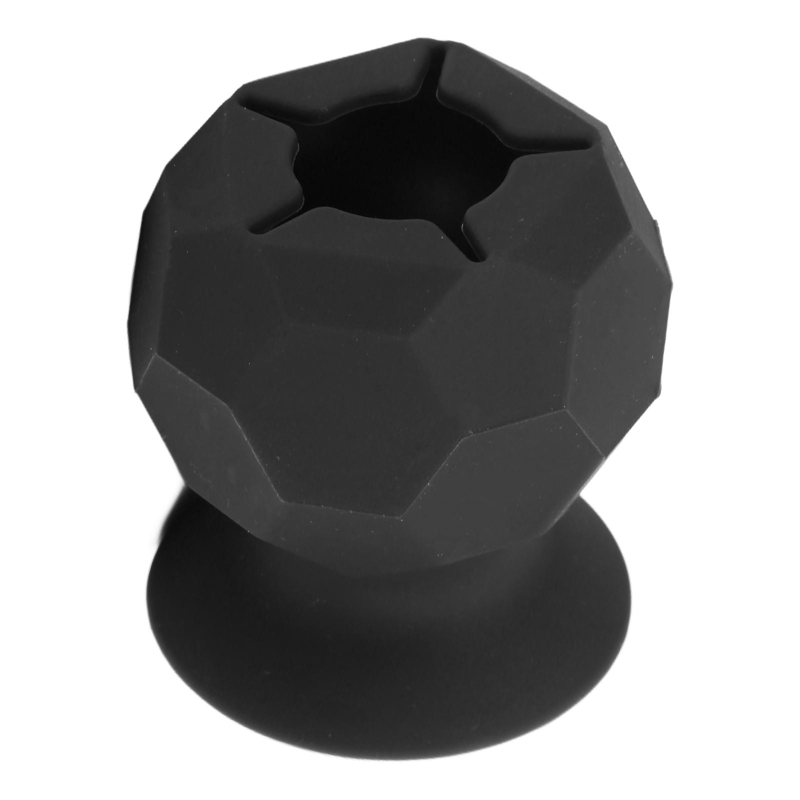 

Scrap Collector Portable Student Silicone Suction Cup Hand Made Waste Collection Ball Vinyl чорний