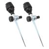 Automatic Rotating Sprinkler Metal Insert Needle Nozzle 360 Degree Sprinkler for Garden Lawn