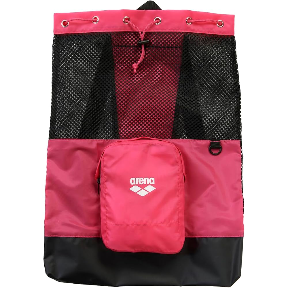 Arena Unisex Swim Backpack Mesh Material Free Size Swimming Bag Official Competition Use AS4FBP15U