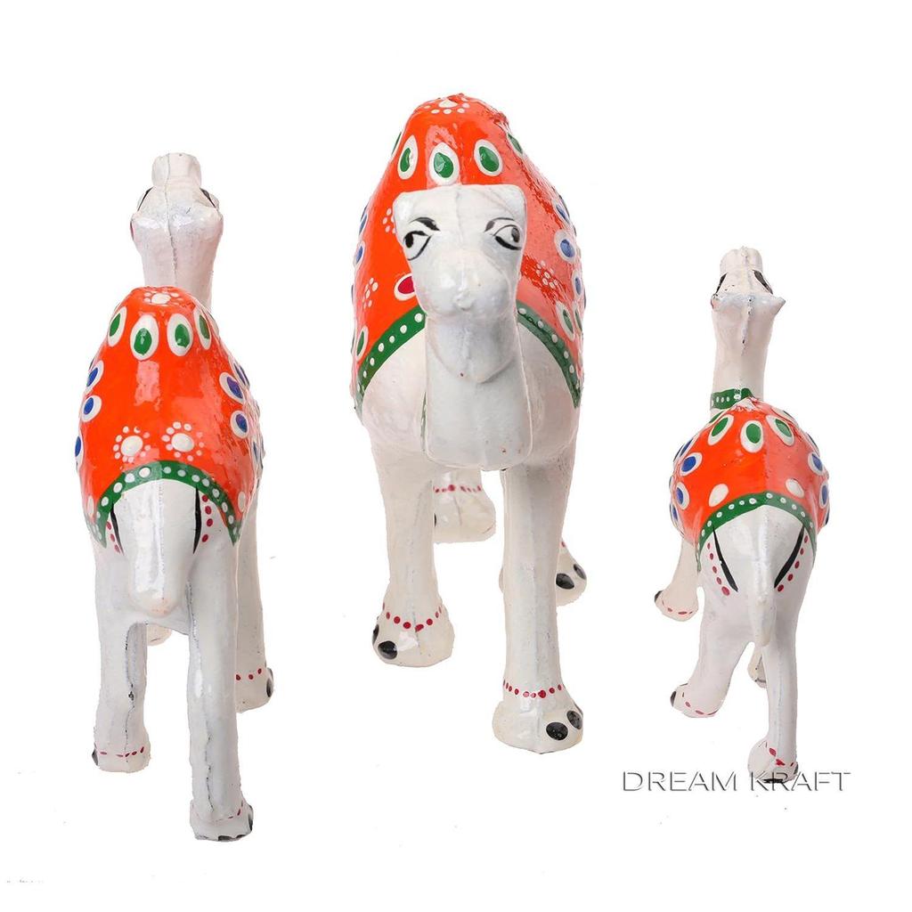 Paper Mache Camel Showpiece for Home Decor Handcrafted Paper Mache Elephant Showpiece for Home