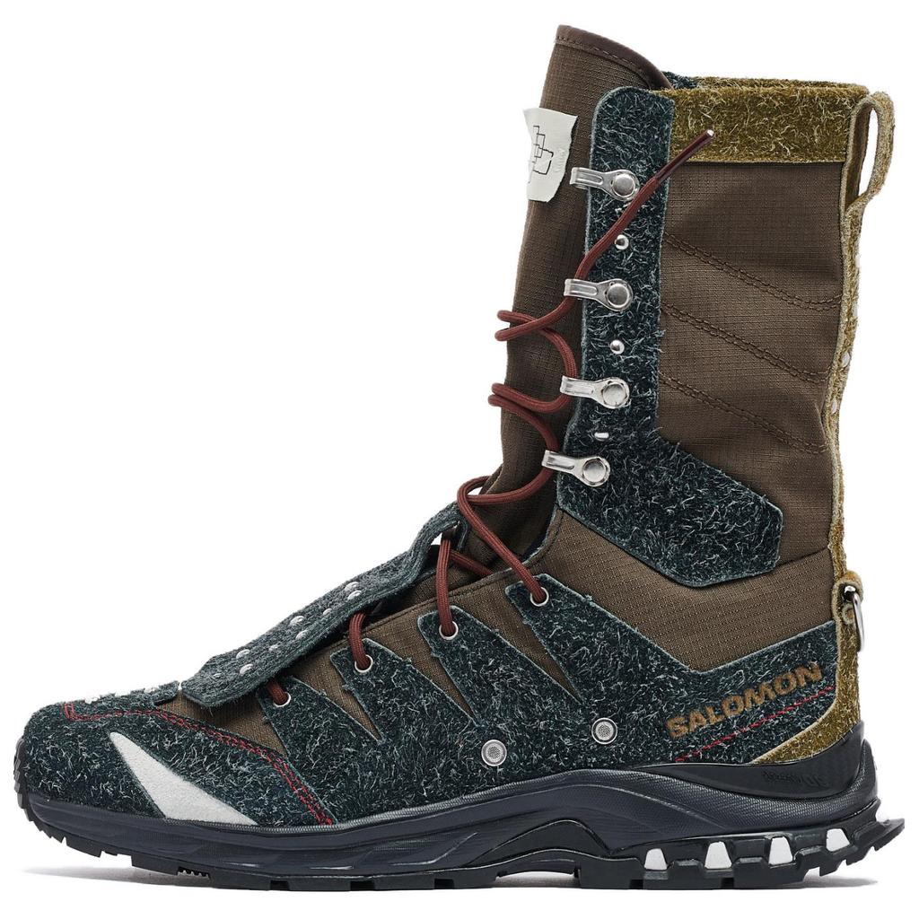 SALOMON The Broken Arm X  XA Jungle Durable Non-Slip Soft Comfortable Mid-Calf Outdoor Boots Unisex Boots Black 477208
