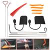 13Pcs Set Car Door Open Pry Tool with Long Reach Grabber Wedges Inflatable Shim Bag Auto Trim Removal Installer