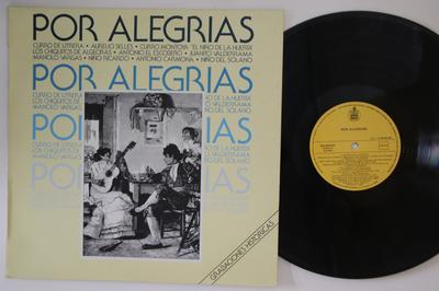 LP Record VARIOUS - Por Alegrias 5304031931 HISPAVOX Spain Latin Used