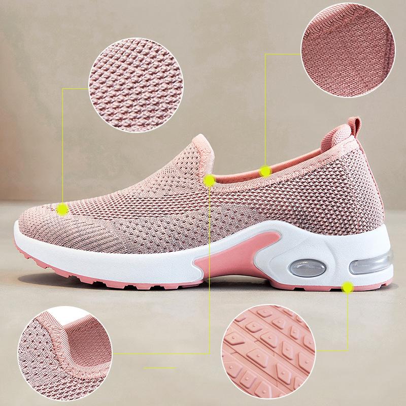New Trend Soft Sole Air Cushion Shoes Women's Sports Shoes Breathable Sports Casual Shoes