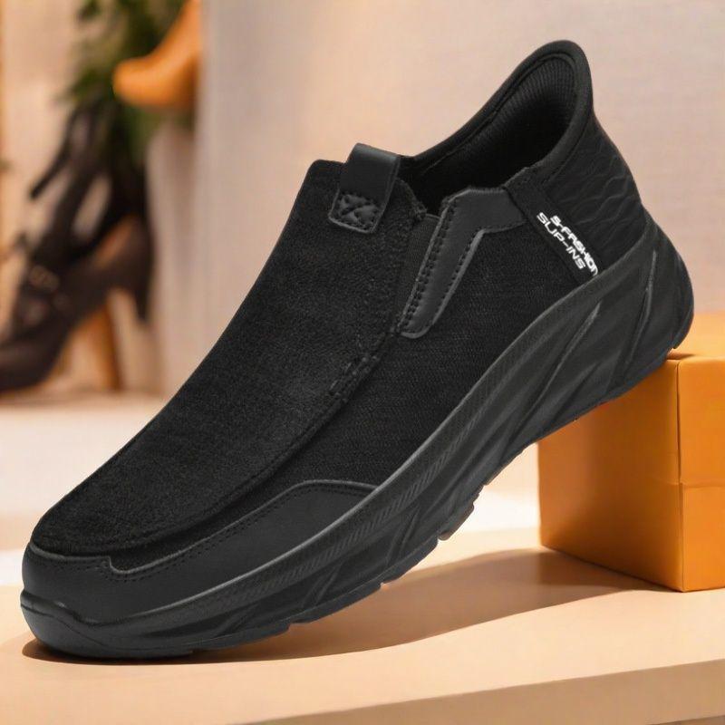 

Autumn and winter new old Beijing cloth shoes men s breathable lightweight soft sole non-slip middle-aged and elderly dad casual walking shoes 45