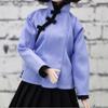 Ancient Costume for Barbie Dolls Clothes for 1/6 Dolls Blue Casual Tops Clothes for 1:6 Doll Accessories Best Gift for Girls Kid