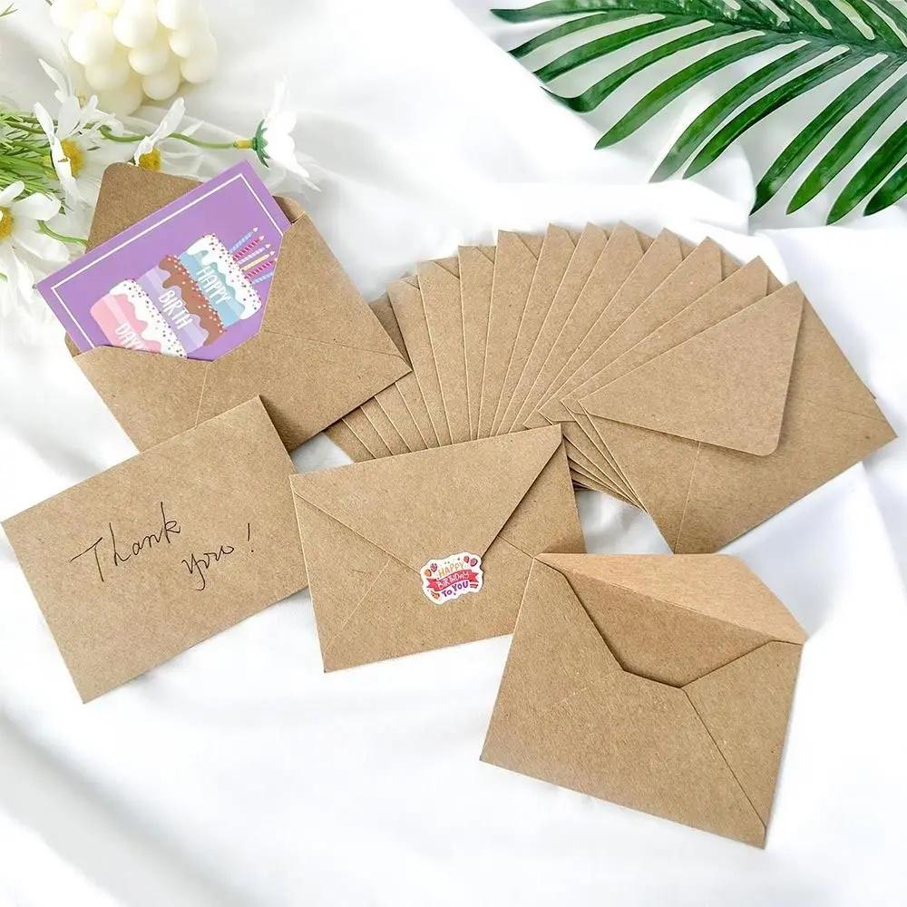 20PCS Mixed Pattern Birthday Greeting Cards Cartoon Paper Birthday Postcards with Envelopes with Stickers Happy Birthday Card
