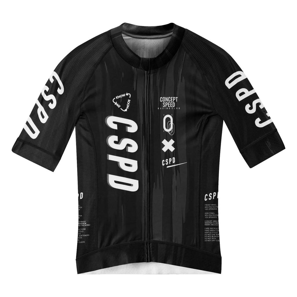 2024 CSPD Unisex Long Sleeve Cycling Jersey for Summer Outdoor Sports