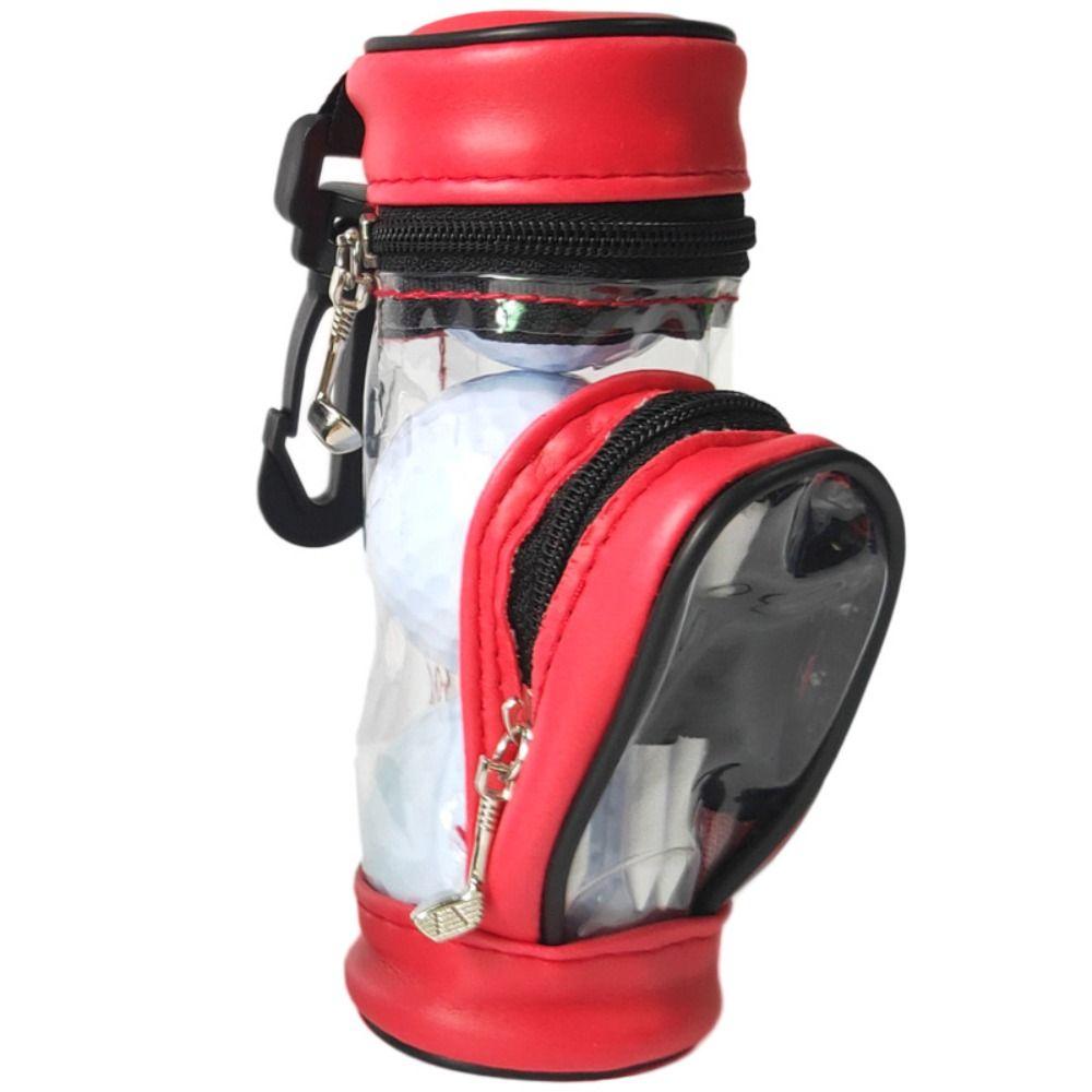 Portable Golf Ball Storage Bag Waterproof Golf Waist Pouch Golf Ball Waist Pack  Golf Training