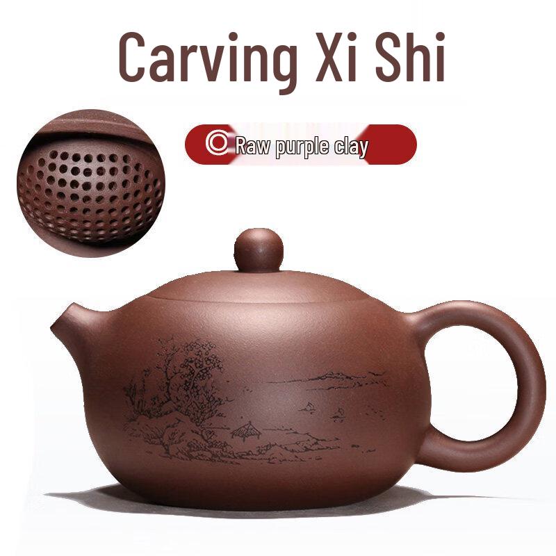 ZISIZ Yixing Zisha Infusion Teapot