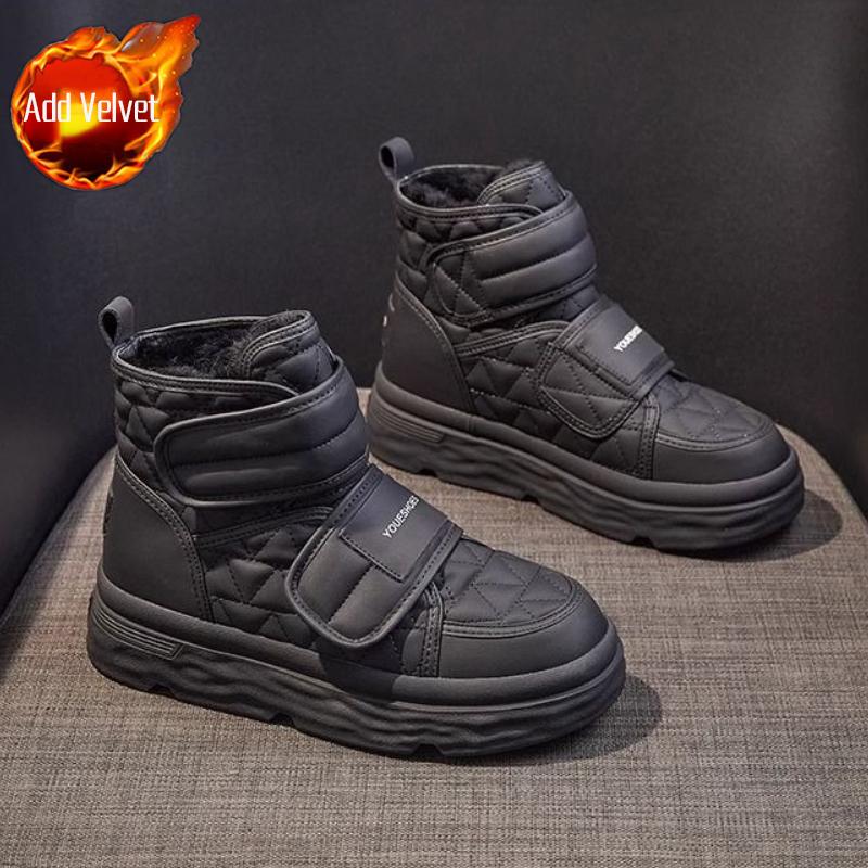 

Fashion Winter Round Toe Platform Ladies Shoes Plush Warm Waterproof Booties Sale 2025 Novelty Hot Work Non Slip Goth Women s Snow Boots 35